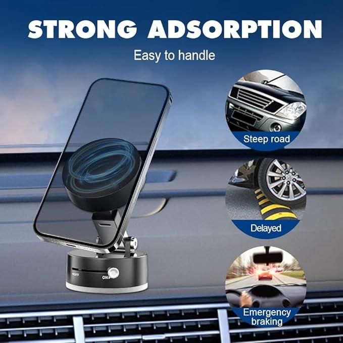 Vacuum Magnetic™ Suction Phone Holder