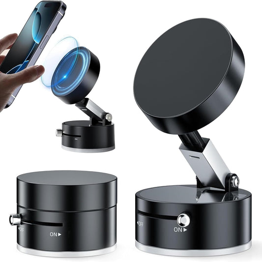 Vacuum Magnetic™ Suction Phone Holder